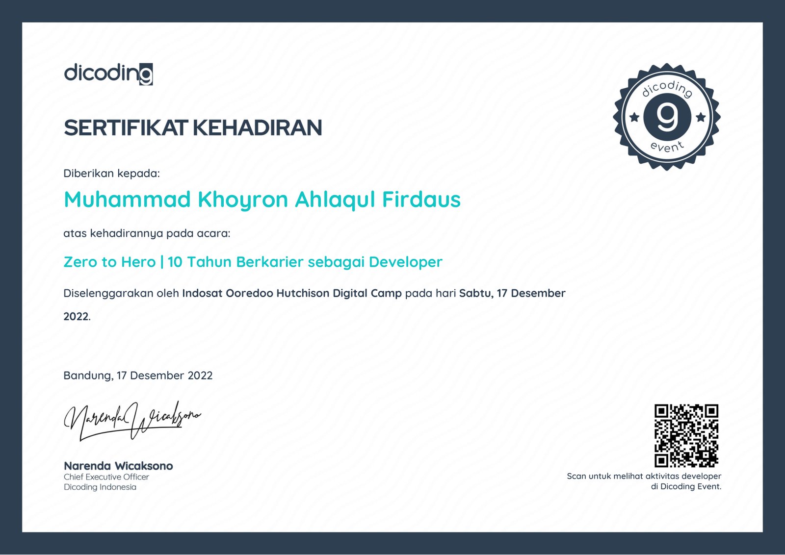 Zero to Hero: 10 Tahun Berkarier sebagai Developer